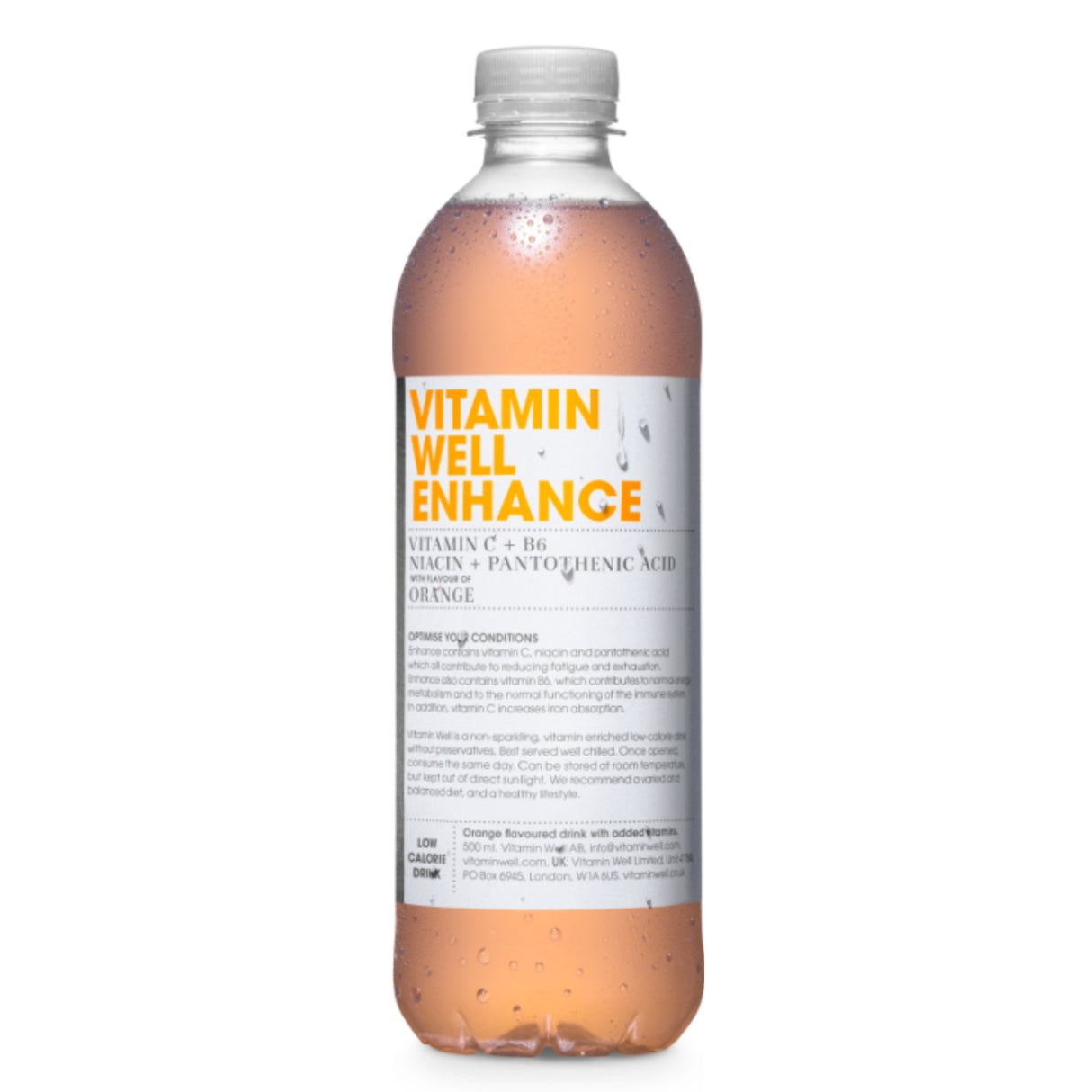 VITAMIN WELL ENHANCE ORANGE DRINKS (500ml) x 12