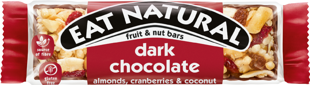 EAT NATURAL CRANBERRY ALMOND & DARK CHOCOLATE (40g) x 12