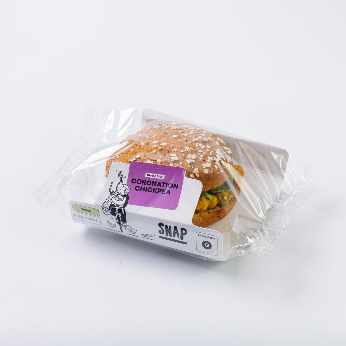 GLUTEN FREE CORONATION CHICKPEA ROLL