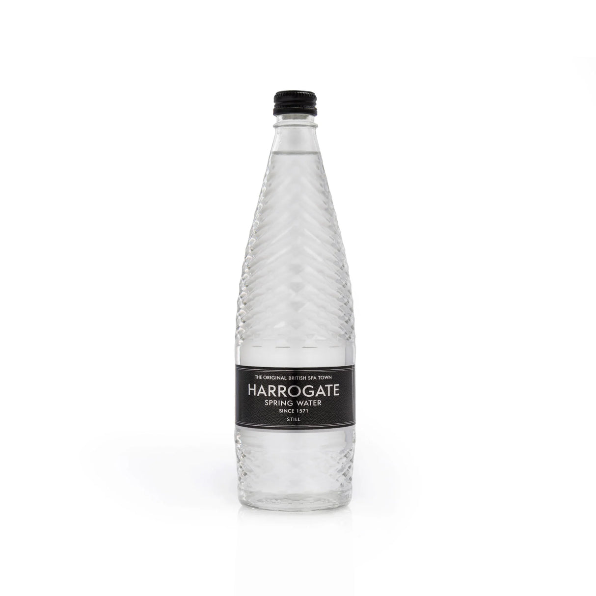 HARROGATE STILL GLASS WATER BOTTLES (750ml) x 12