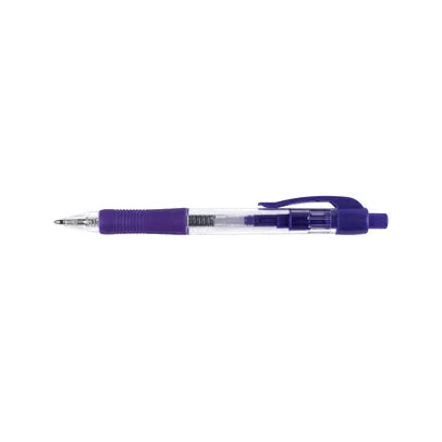 Q-CONNECT MEDIUM BLUE RETRACTABLE BALLPOINT PENS (Pack of 10)