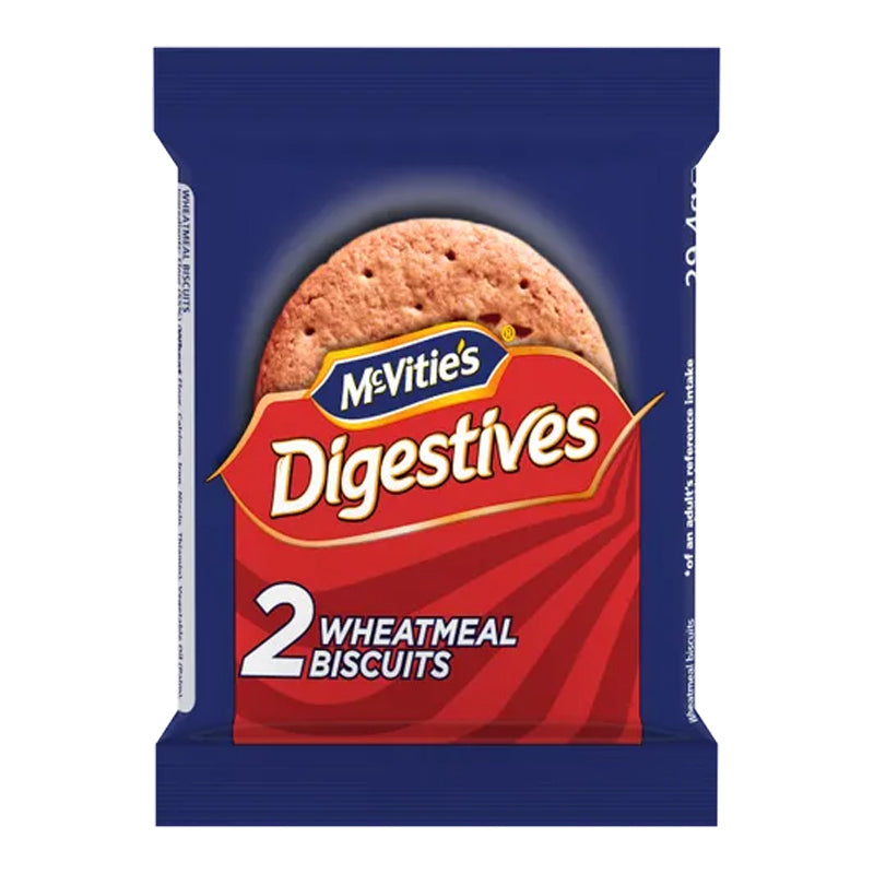 MCVITIES DIGESTIVES MINI PACKS (2 pack) x 24