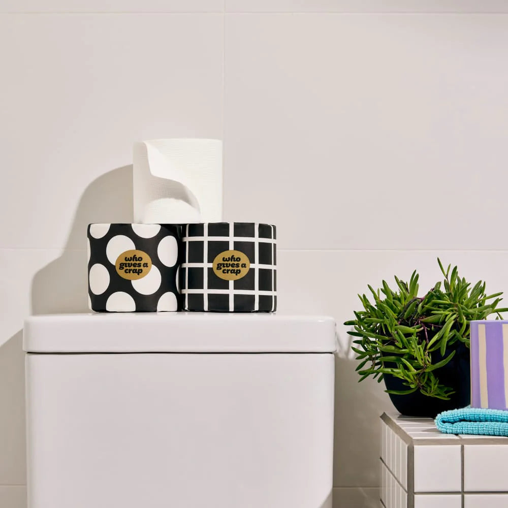 WHO GIVES A CRAP PREMIUM BAMBOO DOUBLE LENGTH WRAPPED TOILET ROLL (48 rolls)