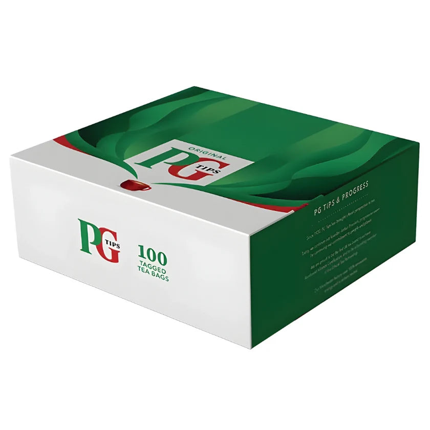 PG TIPS ONE CUP TAGGED TEA BAGS (12X100)