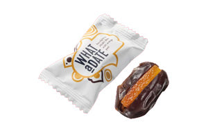 WHAT A DATE-ORANGE PEEL INDIVIDUALLY WRAPPED 60PCS (12g)x60