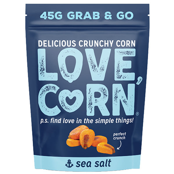 LOVE CORN - SEA SALT -45G X 10