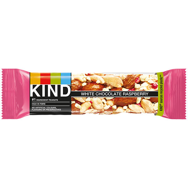 KIND BAR WHITE CHOCOLATE RASPBERRY (40g) x 16