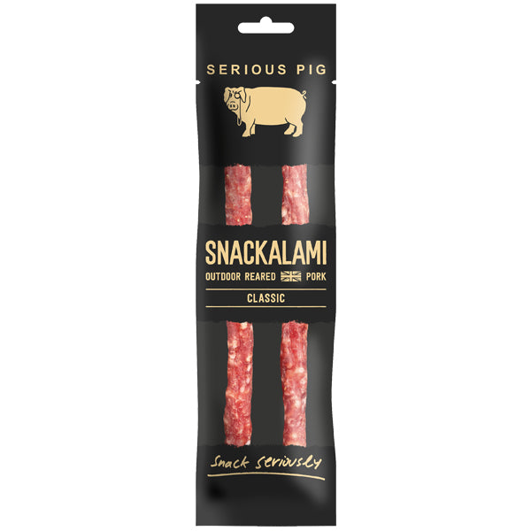 SERIOUS PIG SNACKING SALAMI - CLASSIC (30g) x 12