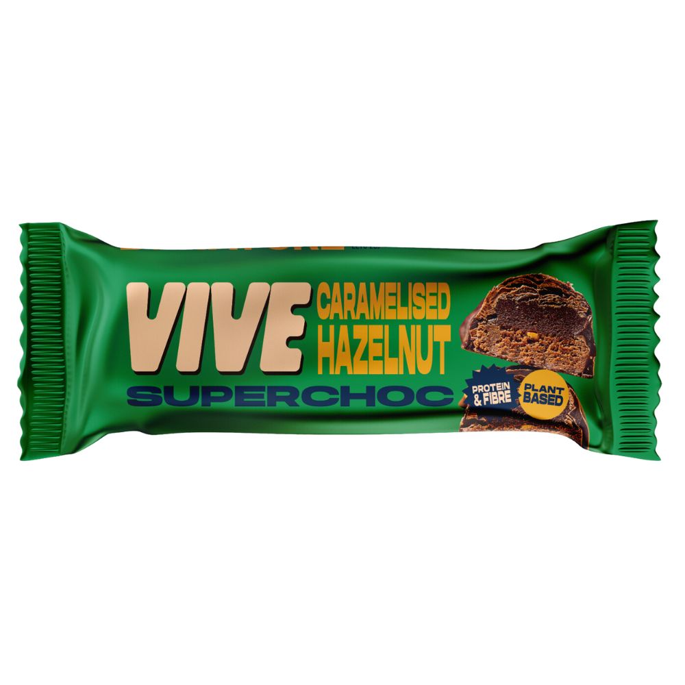 VIVE SUPERCHOC CARAMELISED HAZELNUT (40g) x 12