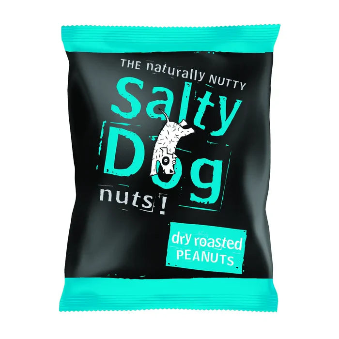 SALTY DOG DRY ROASTED PEANUTS (45g) x 24