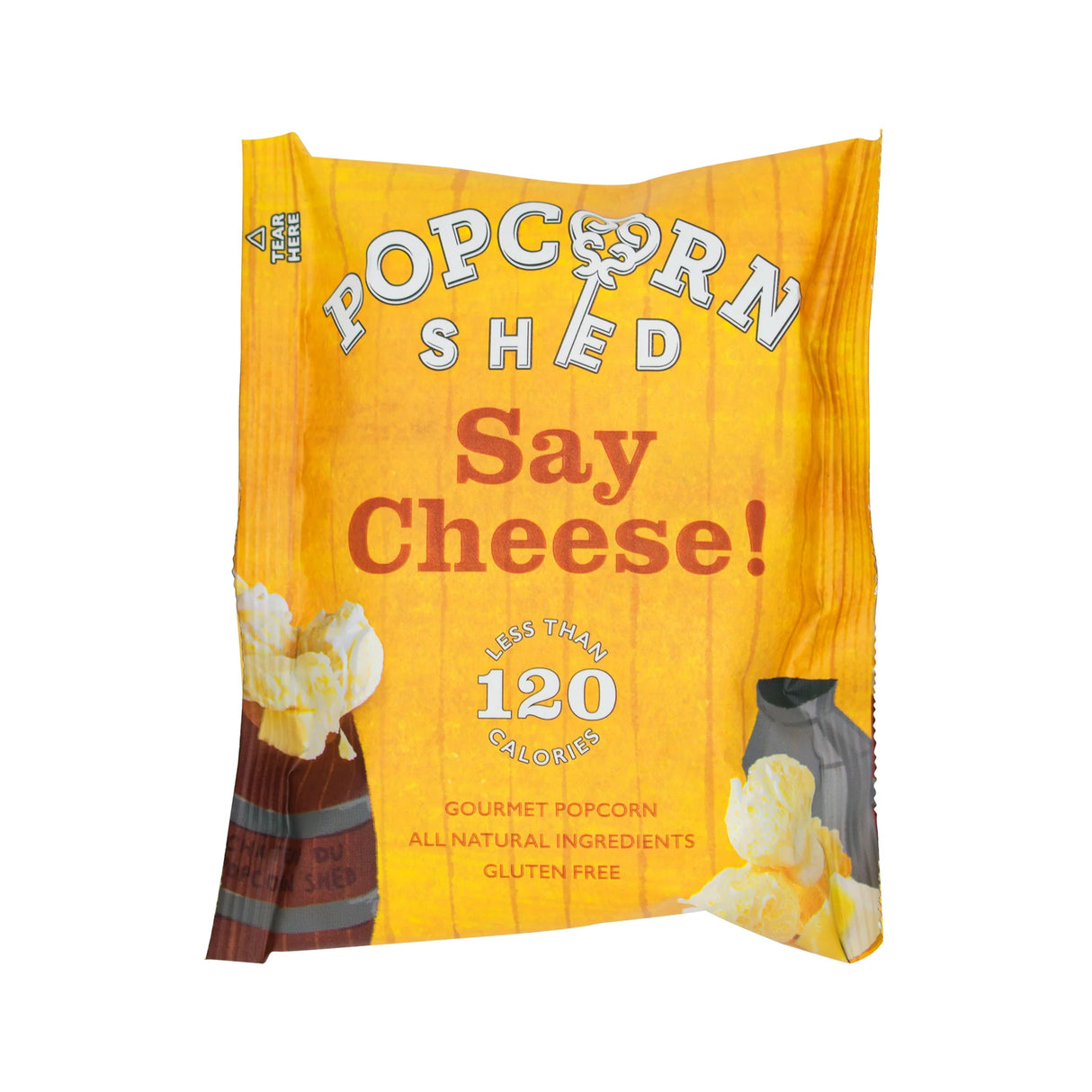 POPCORN SHED SAY CHEESE SNACK PACK (16g) x 16