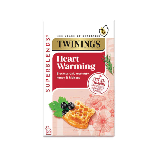 TWINING'S SUPERBLEND HEARTWARMING TEA BAGS x 20