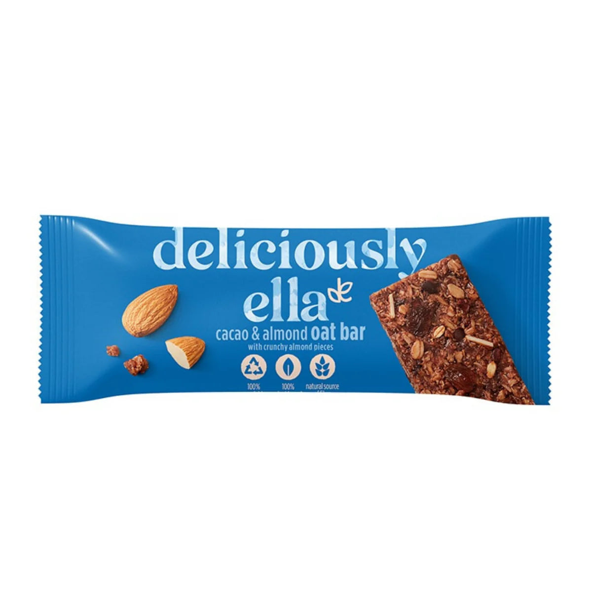 DELICIOUSLY ELLA CACAO & ALMOND OAT BAR (50g) x 16