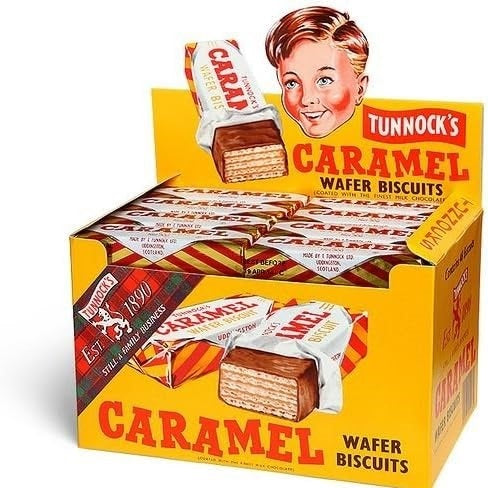 TUNNOCKS CARAMEL WAFERS (37gr) x 36