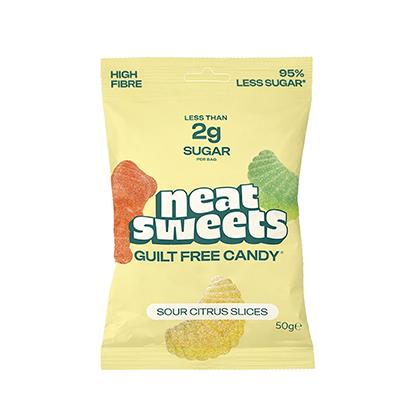 NEAT SWEETS SOUR CITRUS SLICES (50g) x 18