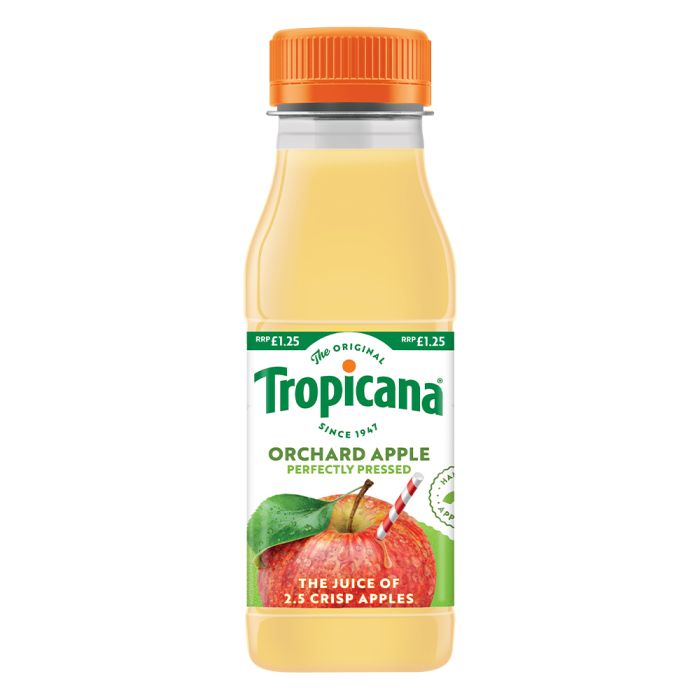TROPICANA PRESSED APPLE JUICE (250ml) x 12