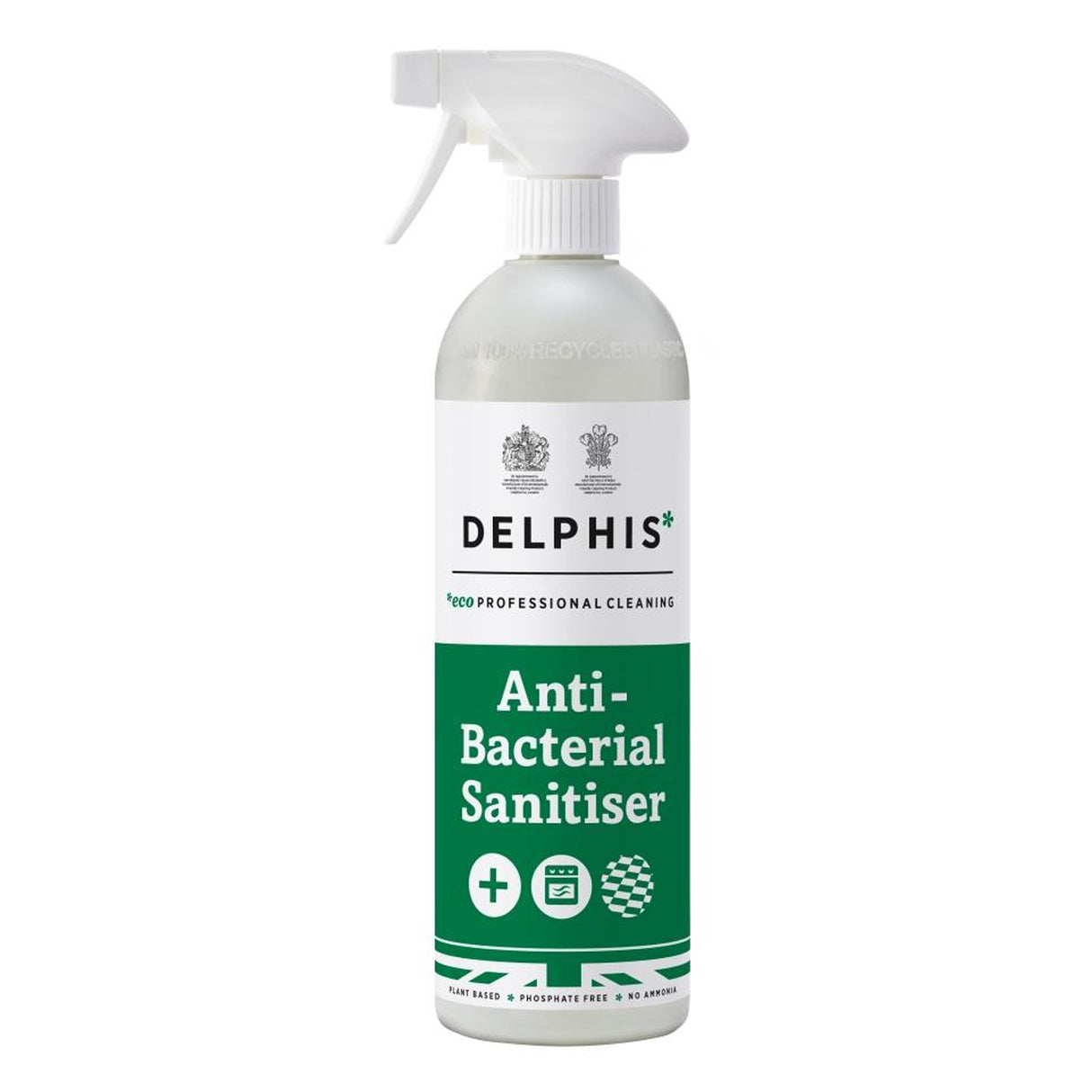 DELPHIS ECO REFILL BOTTLES ANTI BAC SANITISER (700ml) x 6