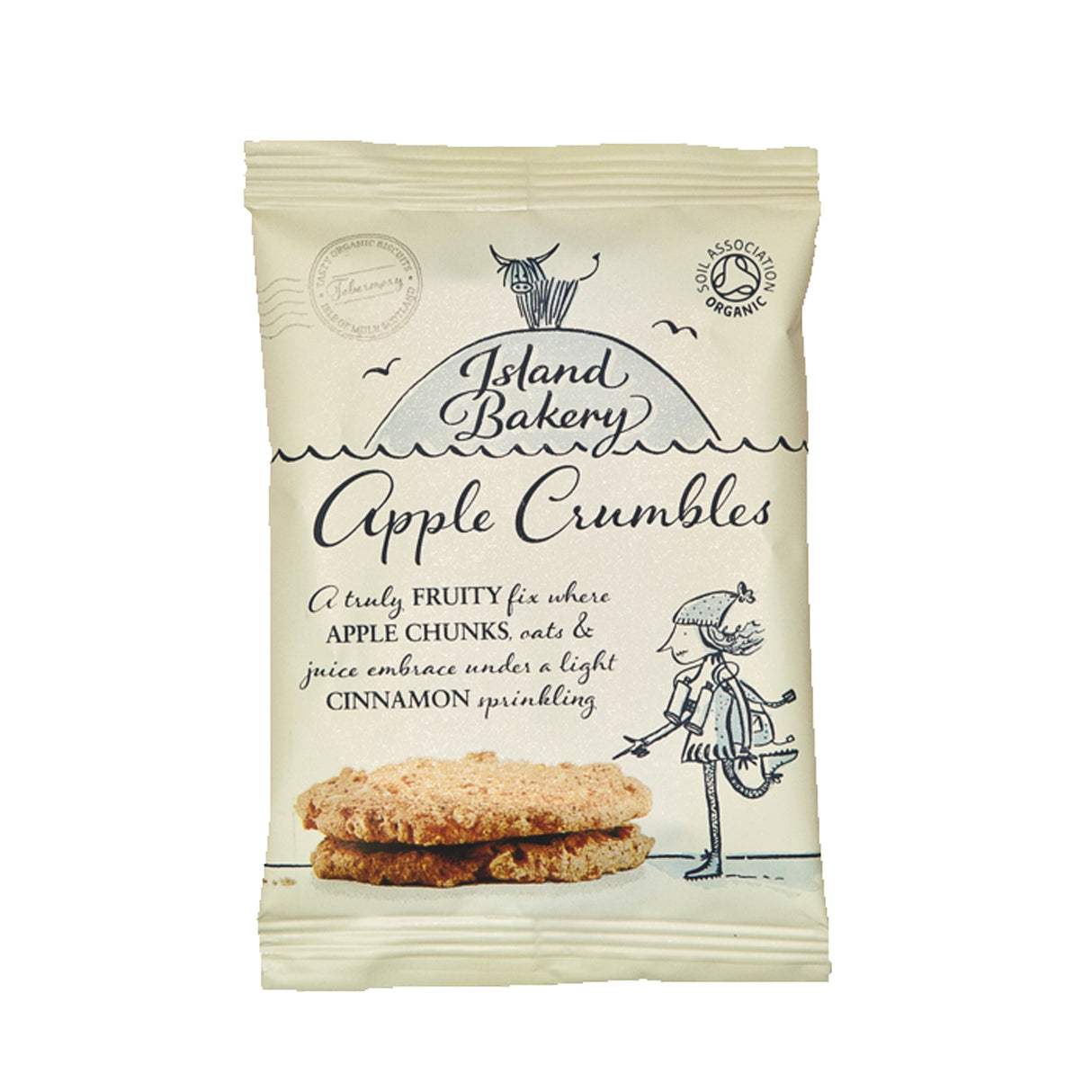 ISLAND BAKERY APPLE CRUMBLES TWIN PACK (25g) x 48