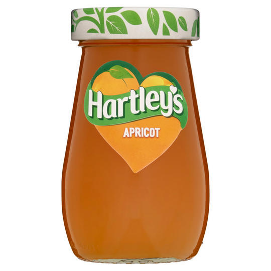 HARTLEY'S BEST APRICOT JAM JARS (340g) x 6