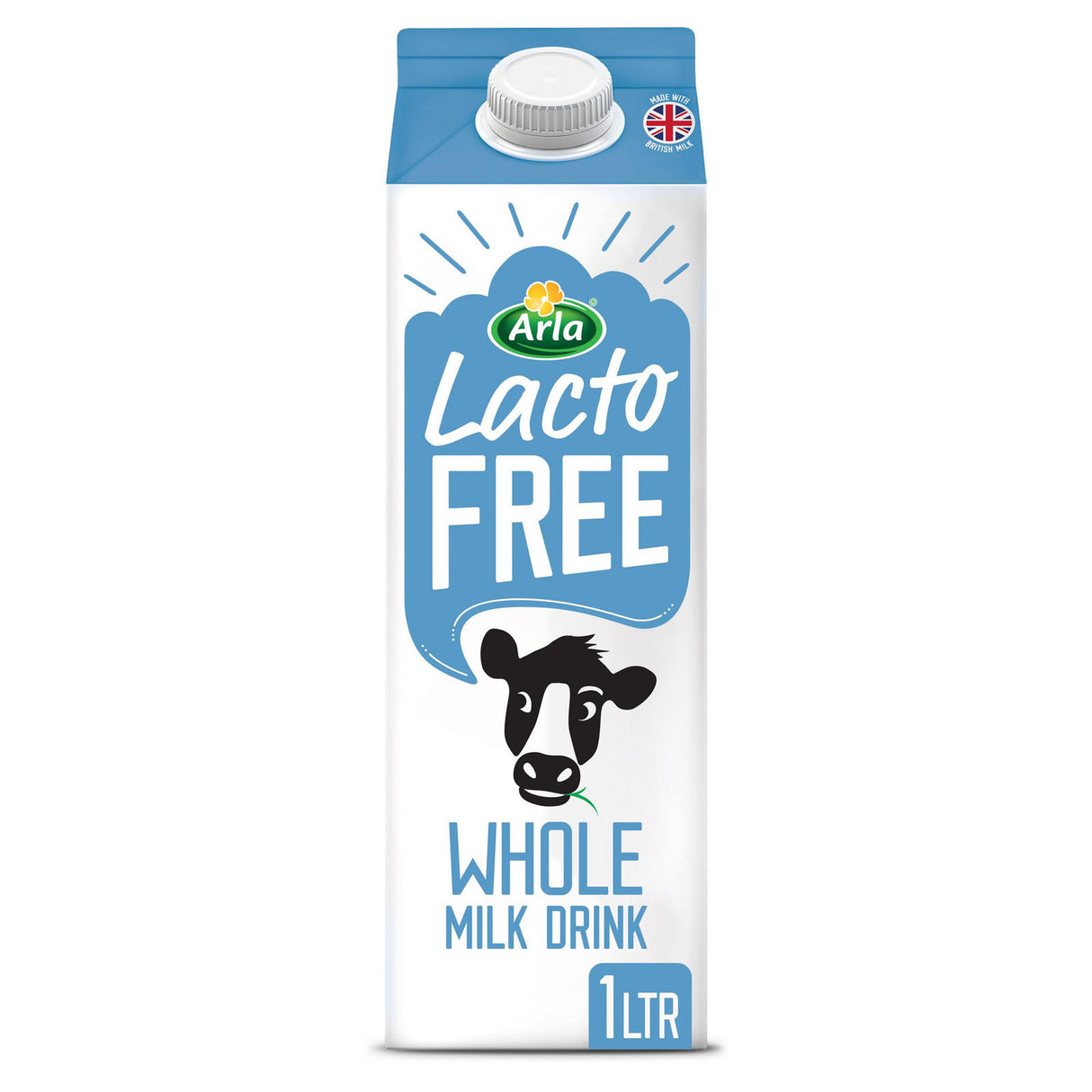 ARLA LACTOFREE WHOLE DAIRY MILK (1L)
