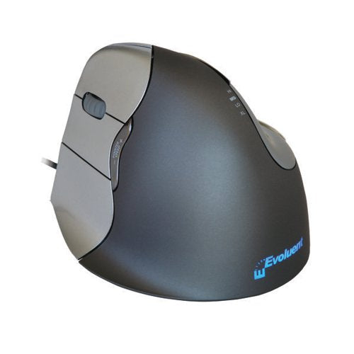 BAKKERELKHUIZEN EVOLUENT4 WIRED LEFT HANDED VERTICAL MOUSE M