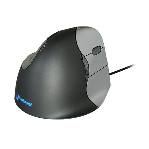BAKKERELKHUIZEN EVOLUENT4 RIGHT HAND MOUSE BLACK BNEEVR4