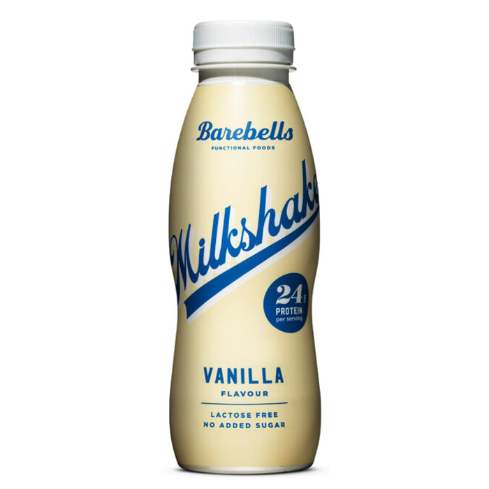 BAREBELLS VANILLA PROTEIN MILKSHAKE (330ml) x 8