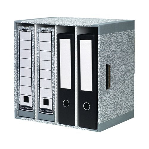 BANKERS BOX FILE STORE 4 DRAWER GREY (PACK OF 5) 01840