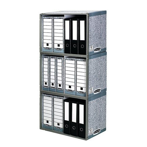 BANKERS BOX SYSTEM STAX FILE STORE (PACK OF 5) 01850