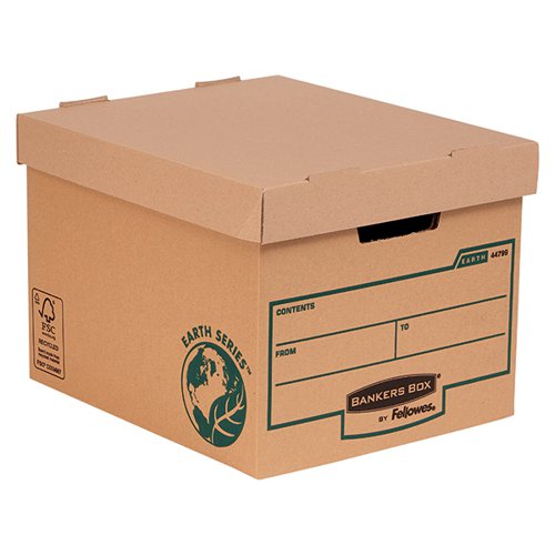 FELLOWES BANKERS BOX EARTH SERIES BOX HEAVY DUTY (PACK OF 10) 4479901