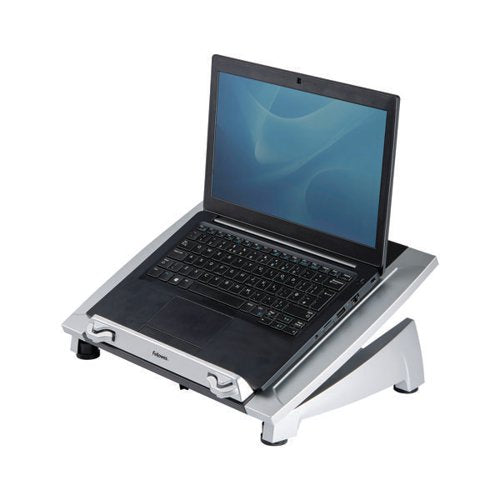 FELLOWES OFFICE SUITES LAPTOP RISER PLUS BLACK/SILVER 803670