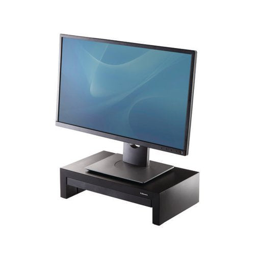 FELLOWES DESIGNER SUITES MONITOR RISER BLACK 8038101