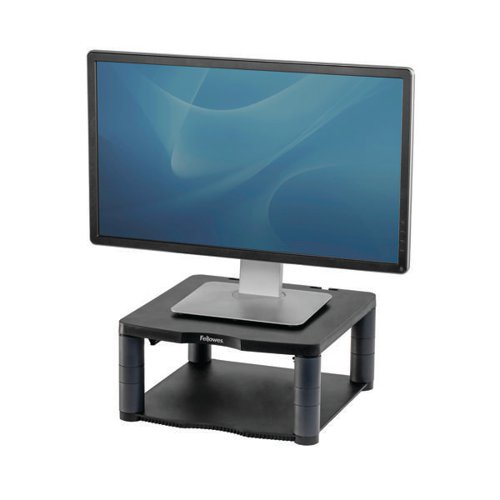 FELLOWES PREMIUM MONITOR RISER BLACK 9169401