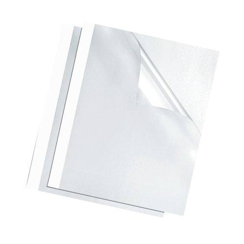 FELLOWES THERMAL BINDING COVERS 3MM WHITE (PACK OF 100) 5315