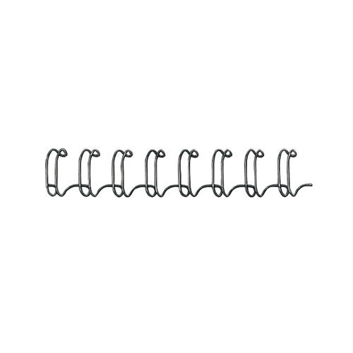 FELLOWES WIRE BINDING COMBS 6MM BLACK (PACK OF 100) 53218