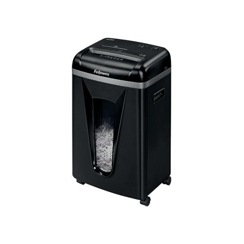FELLOWES 450M MICRO-CUT SHREDDER BLACK 4074201