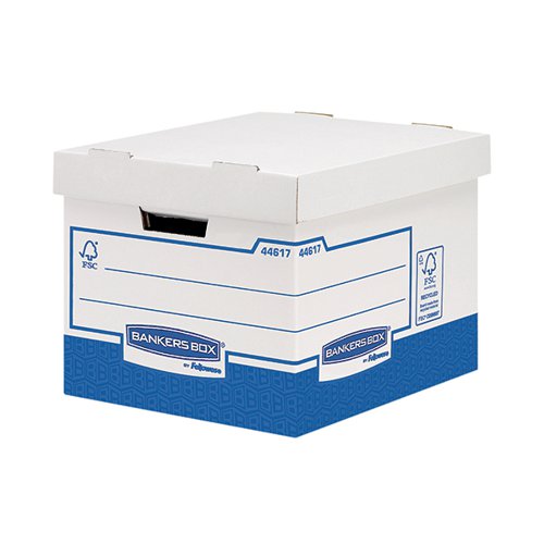 FELLOWES BASICS HEAVY DUTY STORAGE BOX STANDARD (PACK OF 10)