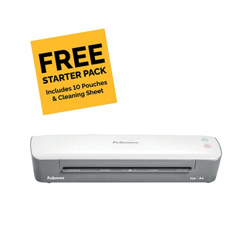 FELLOWES ION LAMINATOR A4 WHITE/GREY 4560401