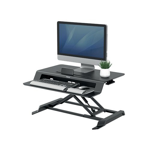 FELLOWES LOTUS LT SIT-STAND WORKSTATION BLACK 8215001