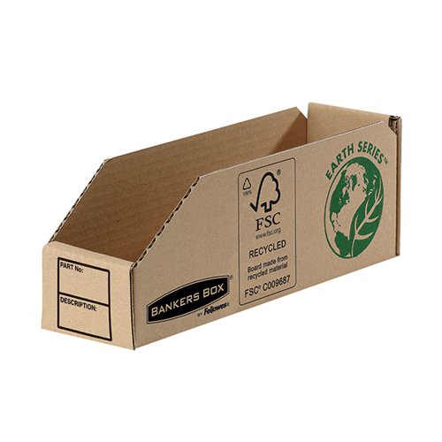 FELLOWES EARTH SERIES PARTS BIN 76MM (PACK OF 50) 7352
