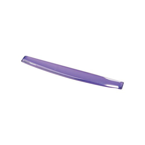 FELLOWES CRYSTALS GEL WRIST SUPPORT PURPLE 91437