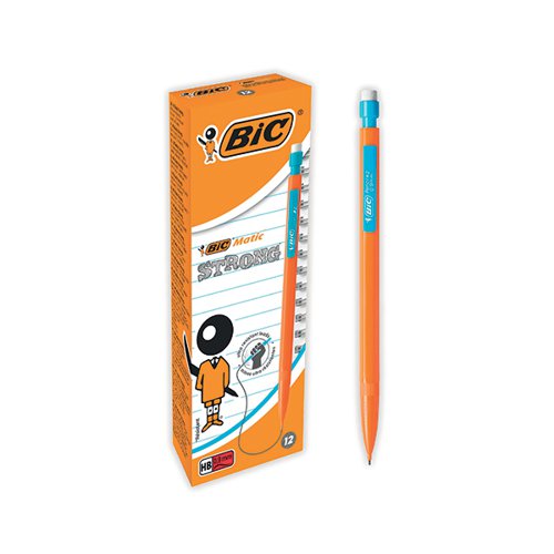 BIC MATIC ORIGINAL MECHANICAL PENCIL BROAD 0.9MM (PACK OF 12