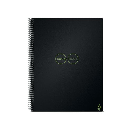 ROCKETBOOK CORE LETTER SET DOT REUSABLE PAPER A4 BLACK 51590