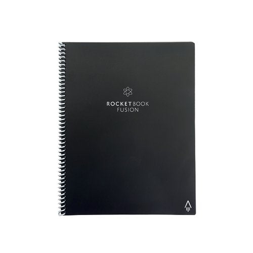 ROCKETBOOK FUSION LETTER SET REUSABLE PAPER A4 BLACK 515901