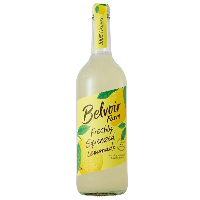 BELVOIR FRESHLY SQUEEZED LEMONADE (75cl) x 6