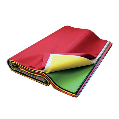 BRIGHT IDEAS TISSUE PAPER ASSORTED (PACK OF 480) BI7830