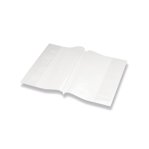 BRIGHT IDEAS PVC BOOK COVER CLEAR A4 250 MICRON (10 PACK) BI