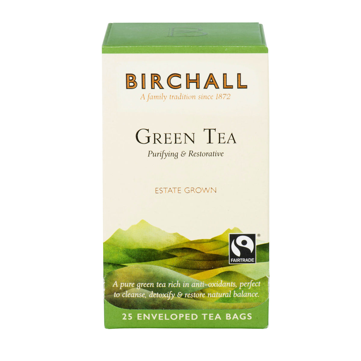 BIRCHALL GREEN TEA BAGS (25 bags)