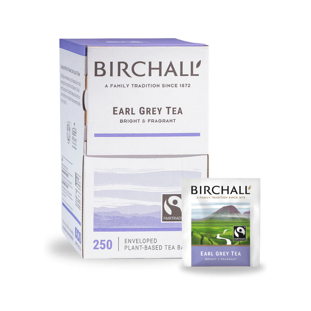 BIRCHALL EARL GREY ENV PLANT BASED TEA BAGS (250 bags)