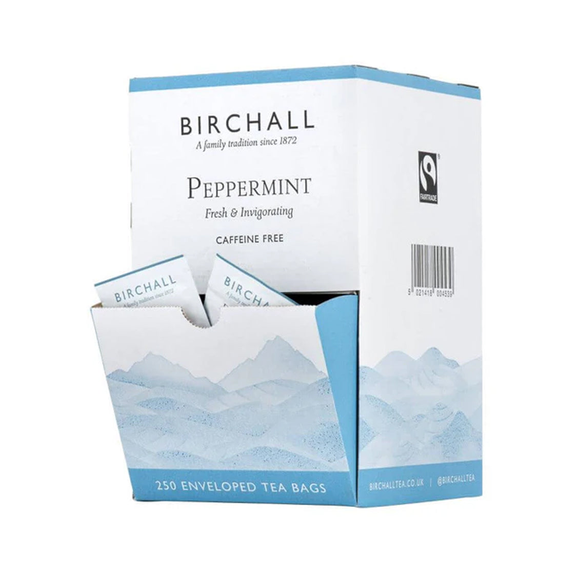 BIRCHALL TEA PEPPERMINT ENVELOPED TEA BAGS X 250